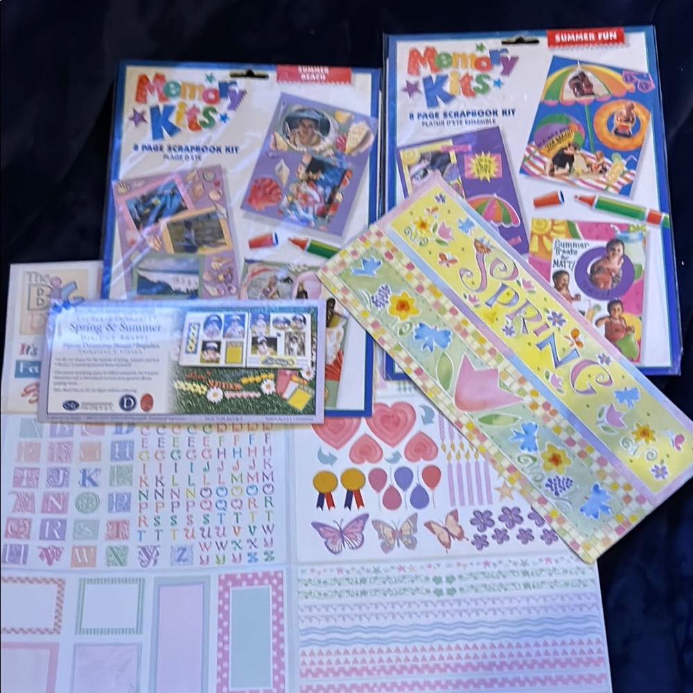 Spring and Summer Scrapbook Kit